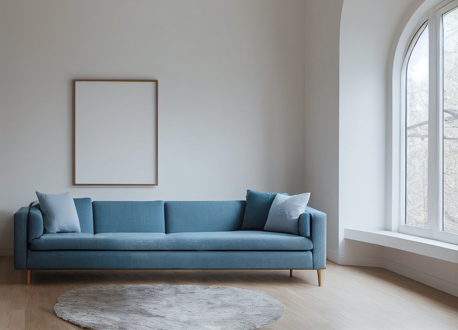 Modern and simple living room