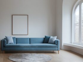 Modern and simple living room