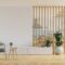 Modern interior room with furniture.