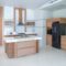 Modern wooden kitchen, Modern kitchen with an open design