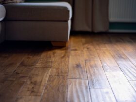Solid oak wood flooring