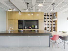 Spacious modern kitchen