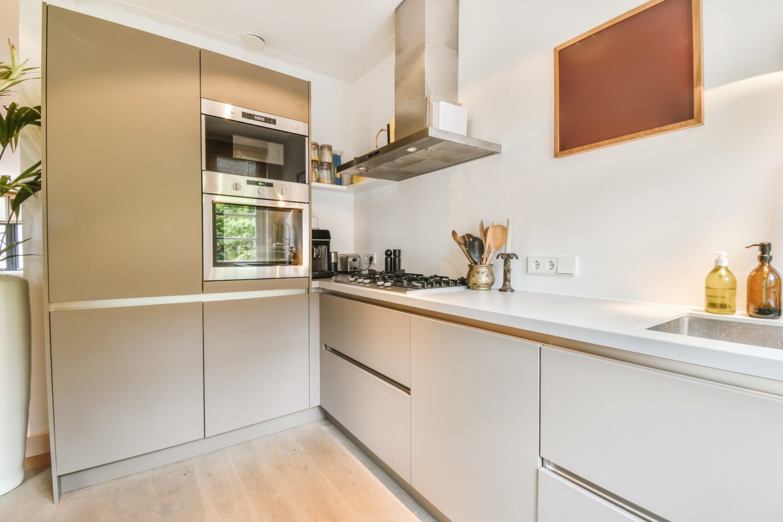 Small kitchen area