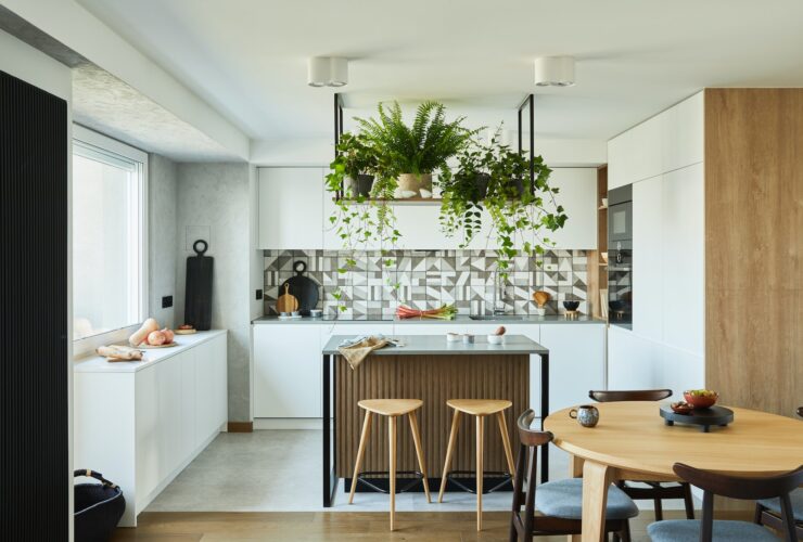 Stylish kitchen interior design