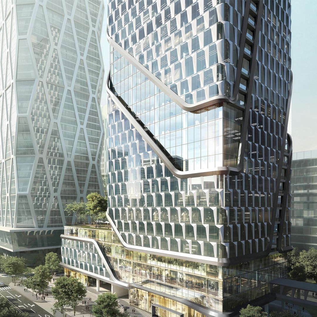 37 Interactive Entertainment HQ Highrise Building By Guowei Zhang 1
