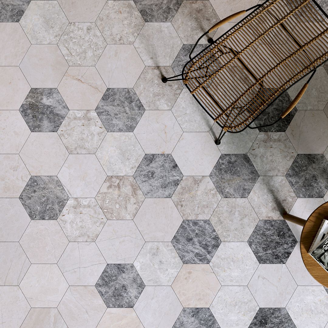 Marble Hexagon Tile Covering Material By Celil Kilinc 4