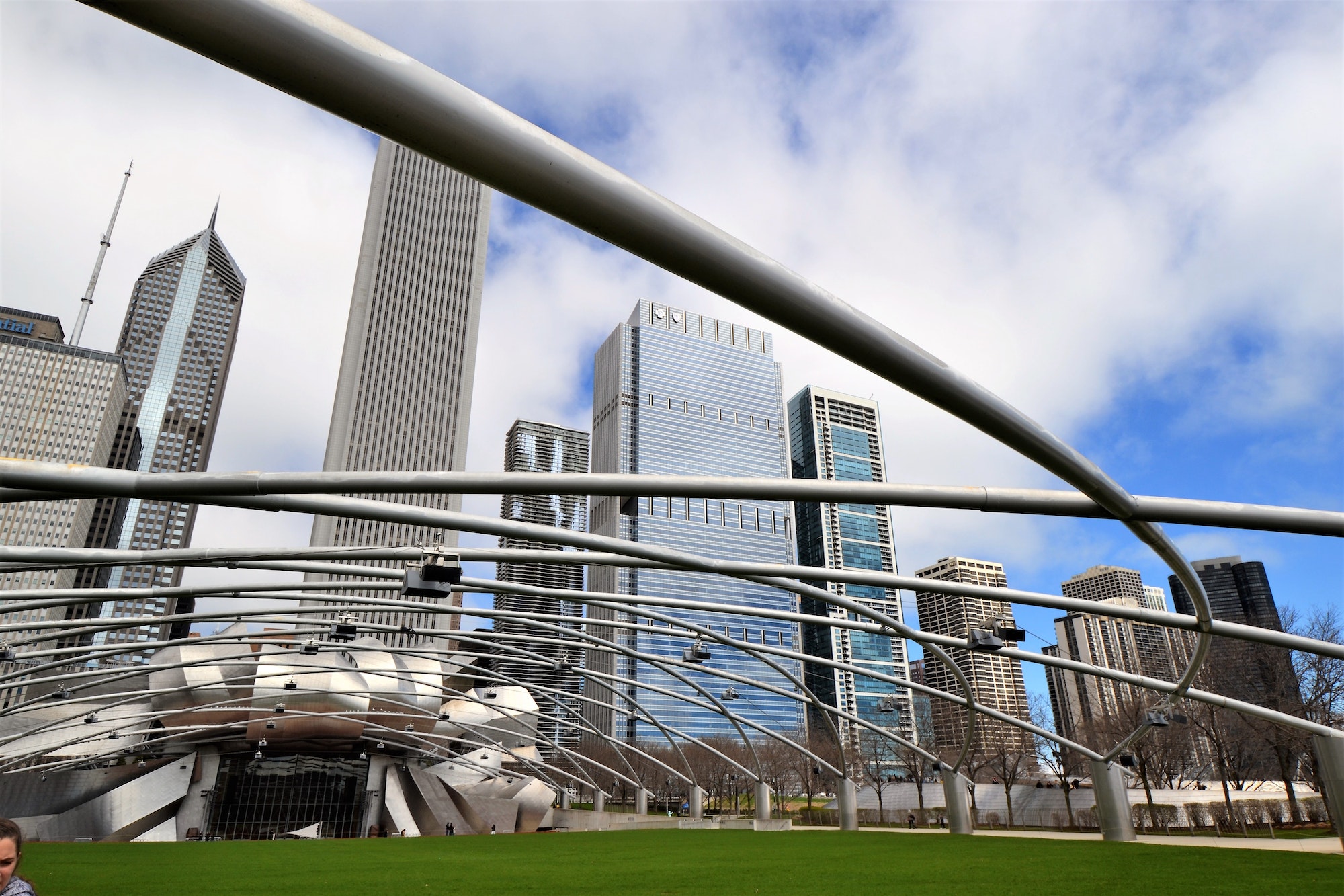 Chicago skyline modern architecture design