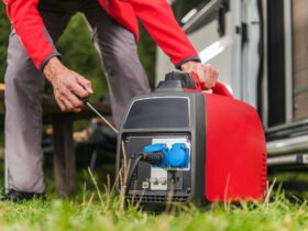 Firing Up Gas Powered Portable Inverter Generator