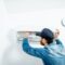 Man serving the air conditioner