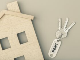 Rent a house concept