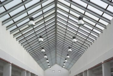 Roof of industry plant