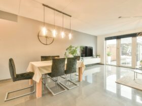 Modern interior dining areas