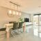 Modern interior dining areas