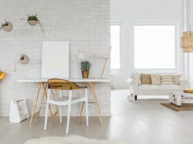 Artist's working space