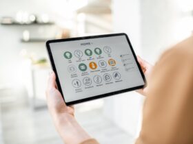 Controlling smart home with a digital tablet