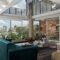 Interior decoration of modern living room.