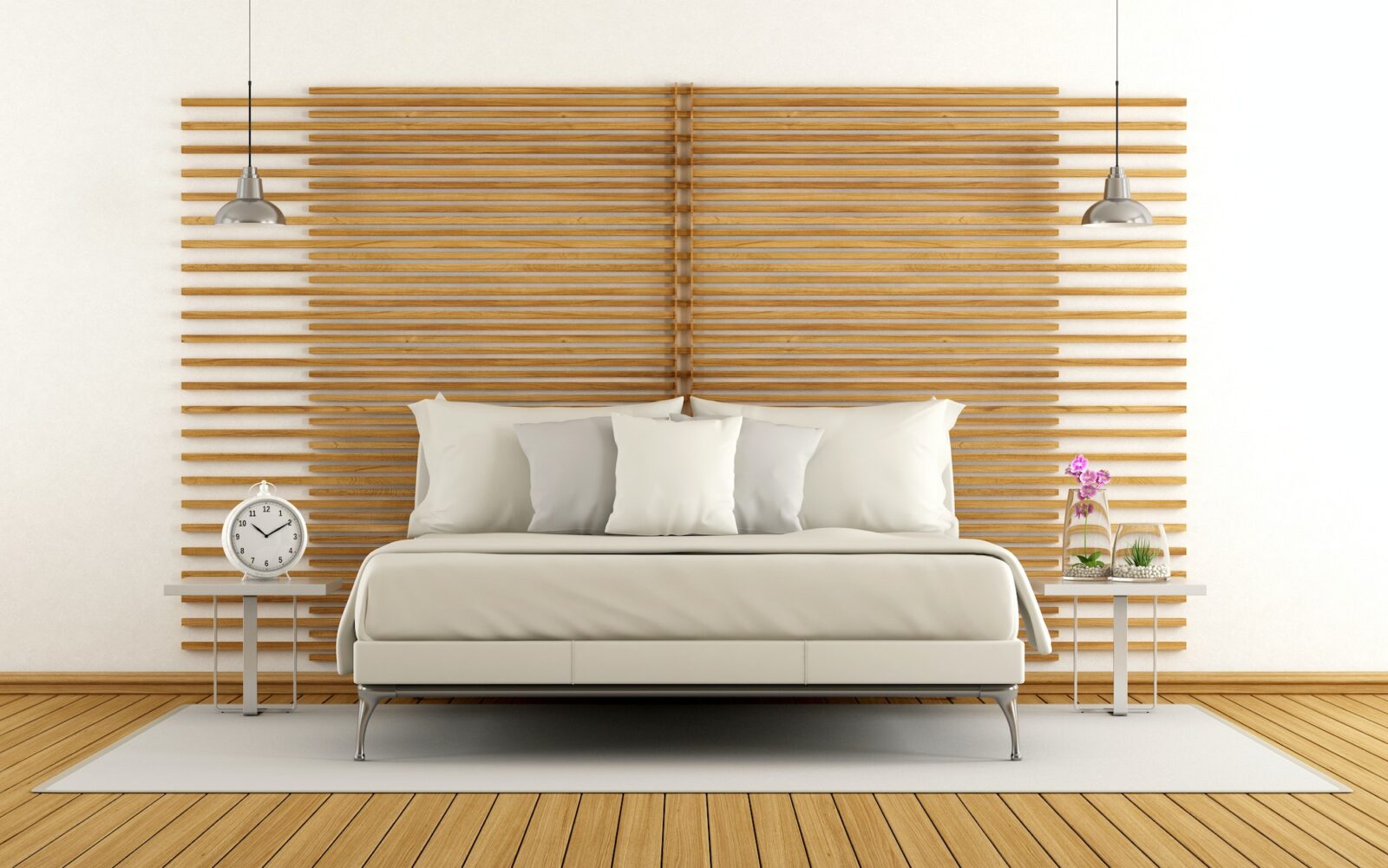 Minimalist master bedroom