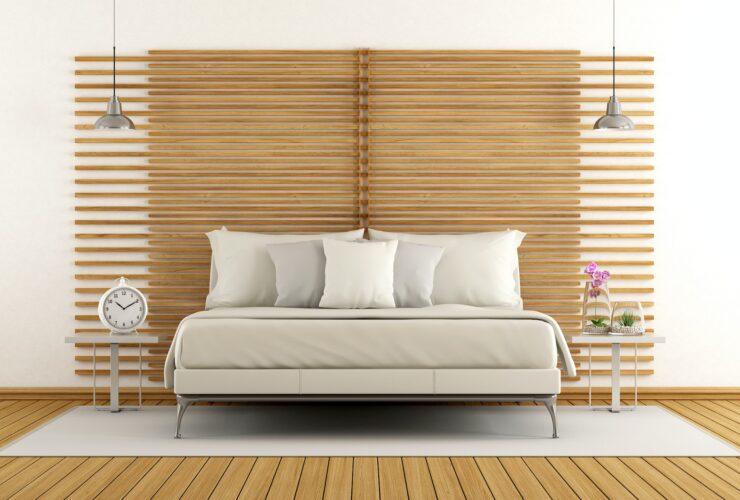 Minimalist master bedroom