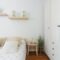 Modern bedroom interior, minimalistic bedroom design