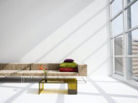 Sofa in a modern living room