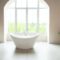 White modern bathroom