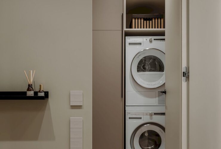 A One Bedroom Moscow Apartment With A Combined Kitchen Living Room 1