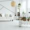 White living room