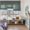 A Minimalist Apartment With A Cozy Gathering Space And A Color Splash 39