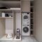 A Minimalist Apartment With A Cozy Gathering Space And A Color Splash 7