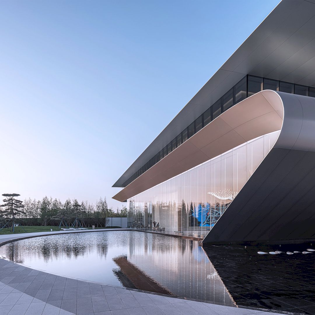 Bay Mega Mansion Exhibition Center By Tengyuan Design 2