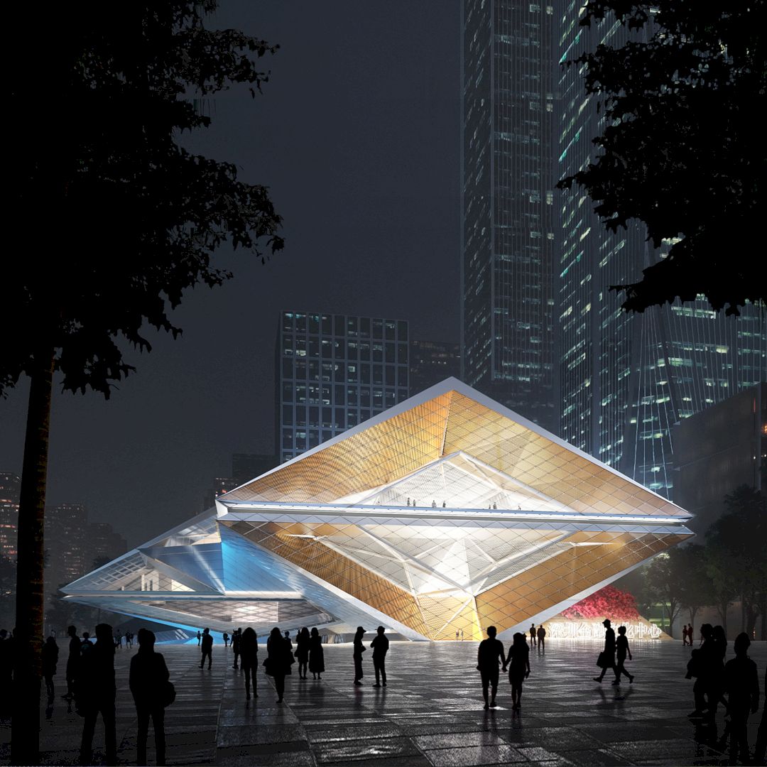 Shenzhen Financial Culture Center Public Building By Xiaolin Ji 3