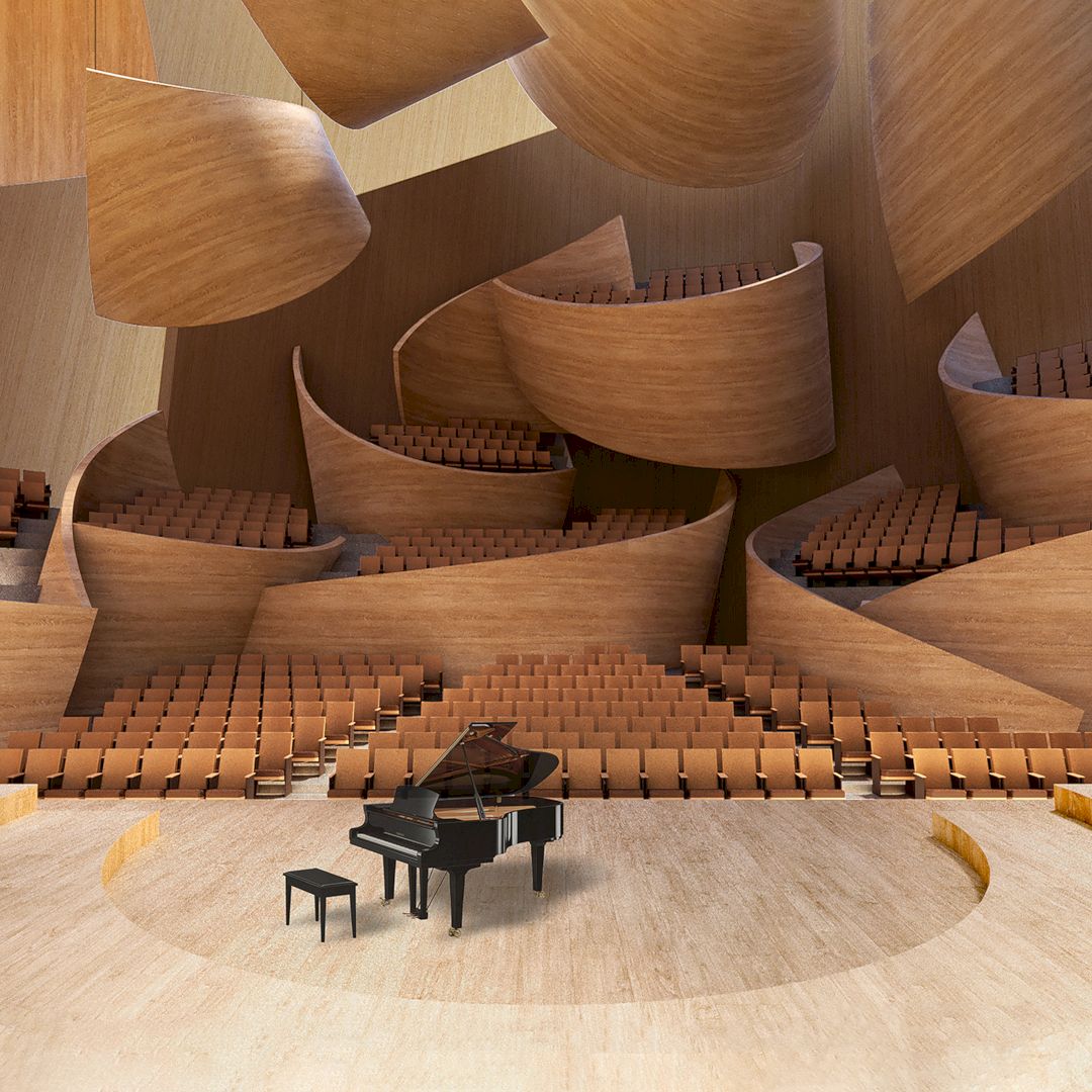 Tension Instrument Concert Hall By Lihan Jin 3