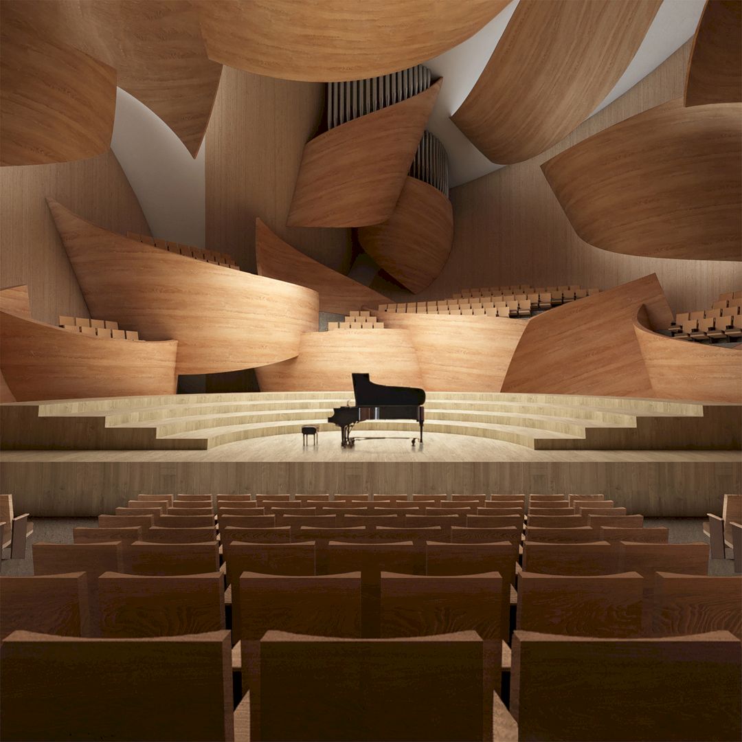 Tension Instrument Concert Hall By Lihan Jin 4
