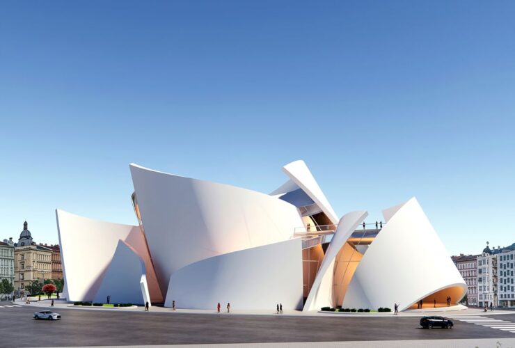 Tension Instrument Concert Hall By Lihan Jin 5