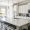 A Tidy Kitchen With A Large Countertop