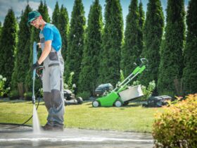 Pressure Washing Job