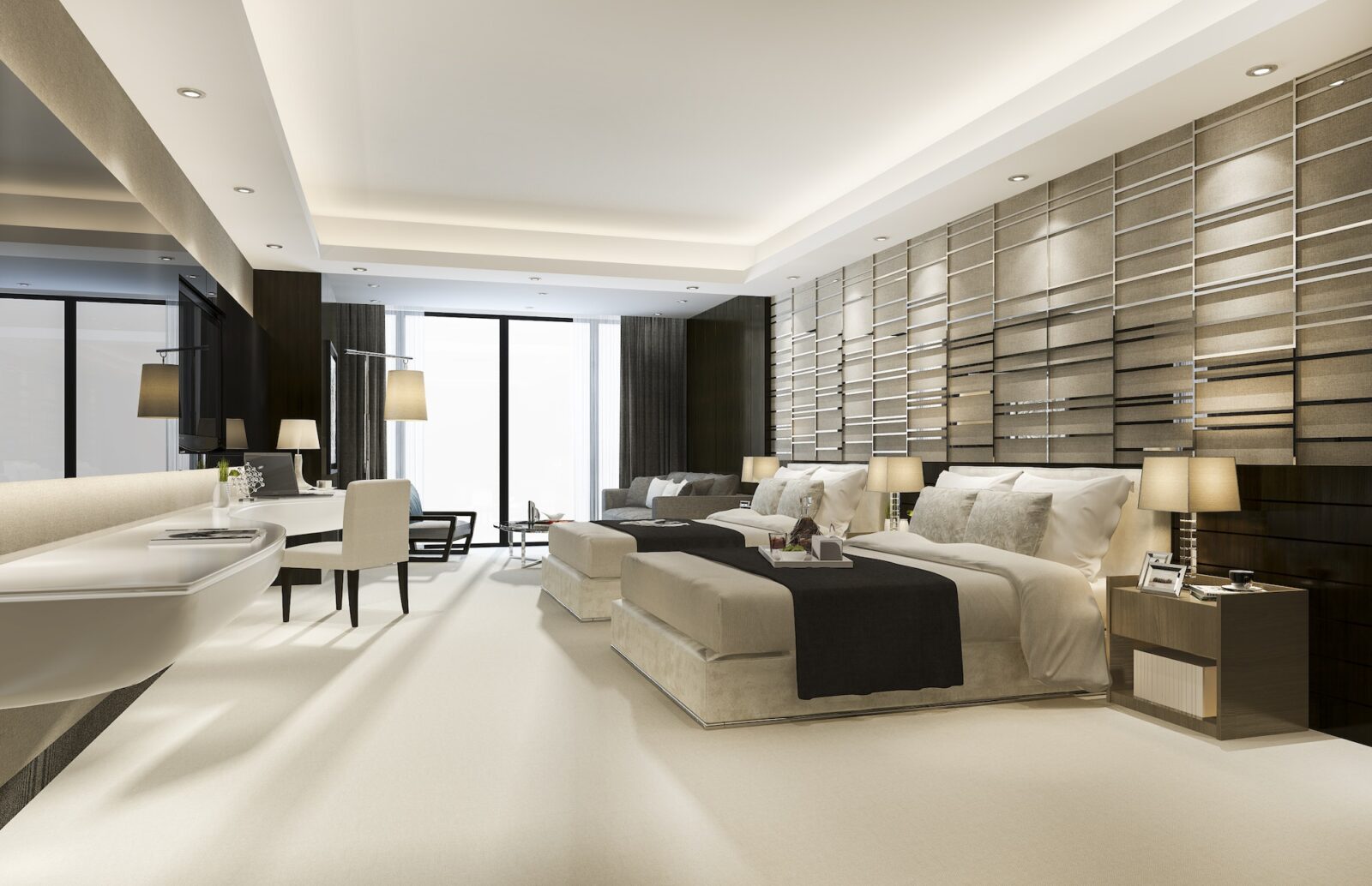 10 King-Sized Bedroom Ideas for A Luxurious and Relaxing Sleep
