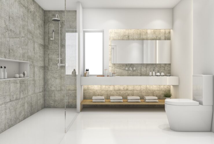 5 Luxurious Modern Bathroom Ideas with Touches of Gold