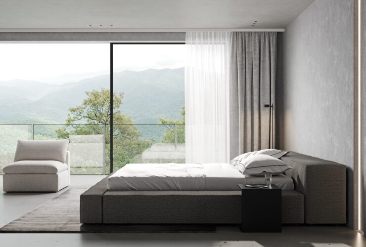 8 Minimalist Bedroom Ideas with Integrated Workspace