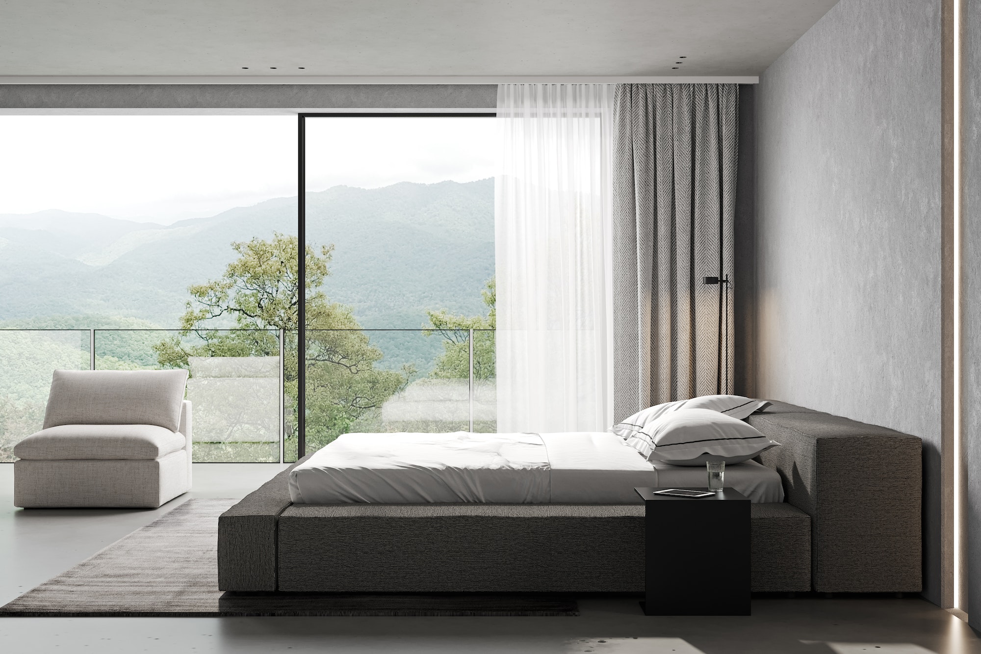 8 Minimalist Bedroom Ideas with Integrated Workspace