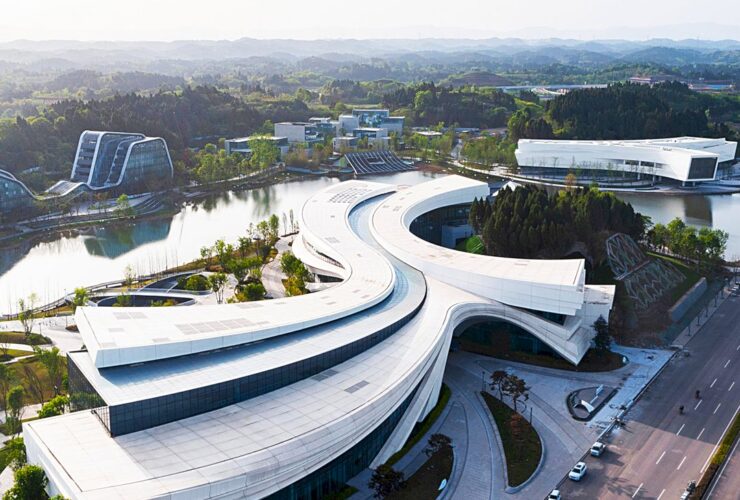 Meishan East Town Centers And Base By Dalu Architectural Design Firm 5