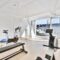 House training gym with exercising machines