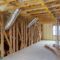 Insulation of attic with thermal insulation cold barrier and insulation material thermal insulation