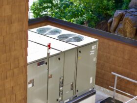 Large HVAC system for business
