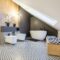 Modern bathroom interior