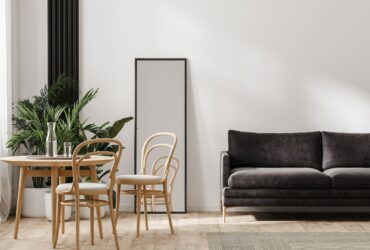 modern living room interior, home interior, scandinavian style, 3d rendering