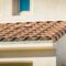 Newly Developed House Roof Tiles Close Up