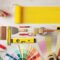 Painting and decorating DIY banner