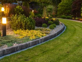 Residential Garden Landscaping Design Idea