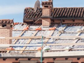 Roof damaged to repair.